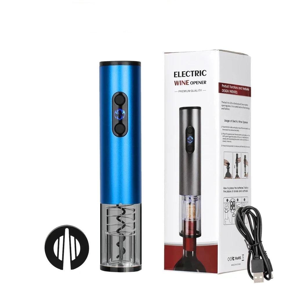 Type-c Rechargeable Stainless Steel Mini Electric Bottle Opener